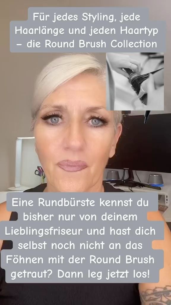 Hast du die richtige Bürsten am Start! #bob #bobhaircut #friseureemmemdingen #Friseur #hair #color #blond # sonja&guido #styl #bob