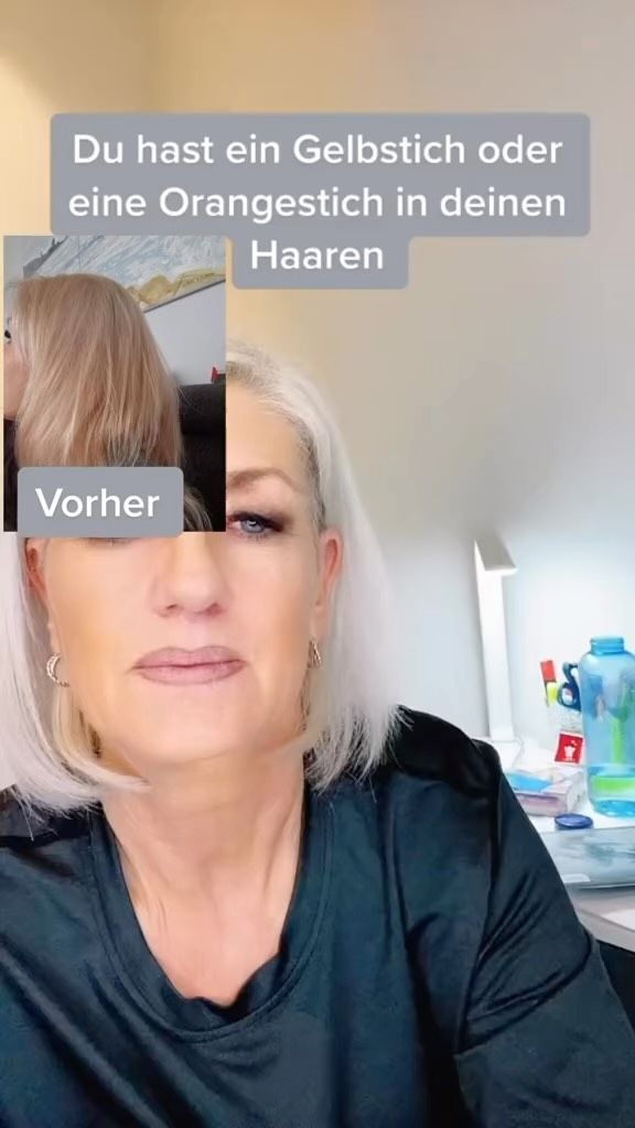 Du hast gelbe Haare und kein Silber Shampoo hilft !? #blond #hair #bob #sonja&guido # #friseureemmemdingen #Friseur #hair #color #blond # sonja&guido #styl #bob