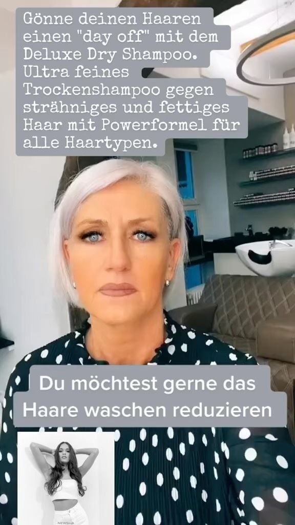 Weniger Haare waschen! Wie geht das ? #trockenshampoo #bob #balayagehighlights #friseureemmemdingen #Friseur #hair #color #blond # sonja&guido #styl #bob